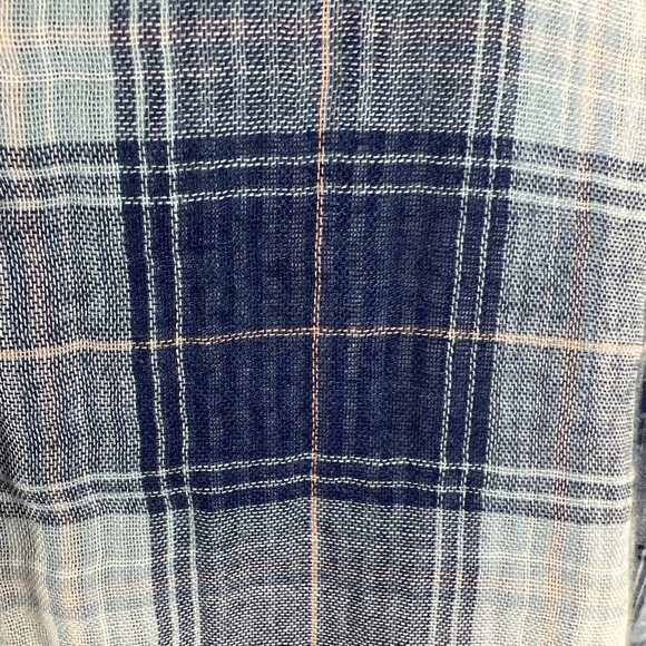 J. Jill Denim Plaid Shirt, Medium - Picture 2 of 8